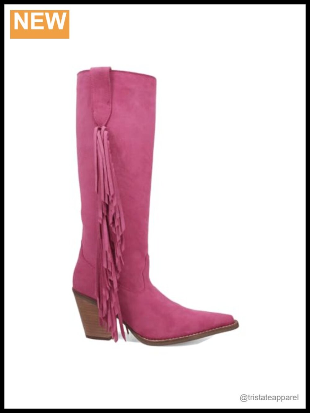 Suede Knee High Equestrian Western Boot Cushion Insole Block Heel